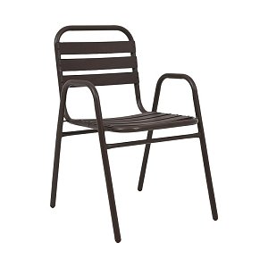 ΜΕΤΑΛΛΙΚΗ ΠΟΛΥΘΡΟΝΑ ΚΗΠΟΥ Fylliana 004 ΚΑΦΕ 53x58x78εκ 327-124-150