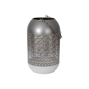 ΜΕΤΑΛΛΙΚΟ ΦΑΝΑΡΙ Fylliana 111 ΑΣΗΜΙ 20x20x52εκ sls 161-222-180
