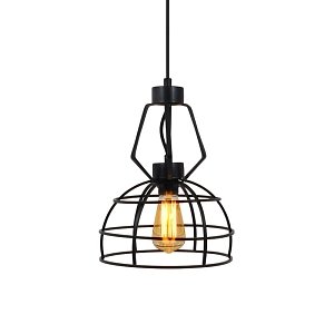 ΜΕΤΑΛΛΙΚΟ ΜΟΝΟΦΩΤΟ Fylliana Cell ΜΑΥΡΟ ΧΡΩΜΑ 25x35εκ E27 835-123-260