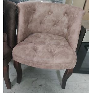Πολυθρόνα Κλασική 76x59x62 Μόκα Ύφασμα 951-027-1036