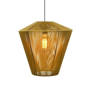 ΜΟΝΟΦΩΤΟ Fylliana Cord ΧΡΥΣΟ 40x40εκ E27 835-123-189