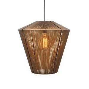 ΜΟΝΟΦΩΤΟ Fylliana Cord ΚΑΦΕ 40x40εκ E27 835-123-185