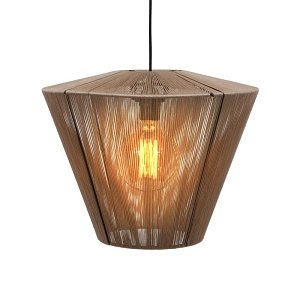 ΜΟΝΟΦΩΤΟ Fylliana Cord ΚΑΦΕ 50x35εκ Ε27 835-123-200