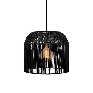 ΜΟΝΟΦΩΤΟ Fylliana Cordon 5 ΜΑΥΡΟ ΧΡΩΜΑ 40x40εκ E27 835-123-248
