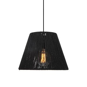 ΜΟΝΟΦΩΤΟ Fylliana Cordon 6 ΜΑΥΡΟ ΧΡΩΜΑ 40x35εκ Ε27 835-123-254