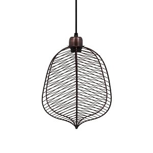 ΜΟΝΟΦΩΤΟ ΜΕΤΑΛΛΙΚΟ Fylliana Leaf COPPER ΧΡΩΜΑ ΜΠΡΟΝΖΕ 25x13x38εκ sls 935-123-001