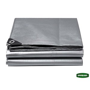 Αδιάβροχος Μουσαμάς-Τέντα 6x10 120gr/m² 100721 Γκρι