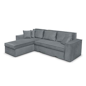 Γωνιακός Καναπές-Κρεβάτι Noel 1049 IN Grey 400-27-018