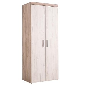 ΝΤΟΥΛΑΠΑ 2Κ Arno Grey Oak-White Oak 80x55x202εκ 11008691