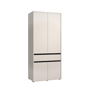 ΝΤΟΥΛΑΠΑ CORBETT 2K1F h211 CASHMERE/ΜΑΥΡΟ ΜΑΤ ΧΡΩΜΑ 93x55x211εκ 11014683