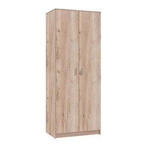 ΝΤΟΥΛΑΠΑ HANA 2Κ GREY OAK 80x52x205εκ 11009044