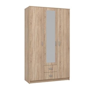 ΝΤΟΥΛΑΠΑ HANA 3K2FO SONOMA 120x52x205εκ 11008709