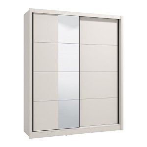 ΝΤΟΥΛΑΠΑ ΜΕ ΚΑΘΡΕΦΤΗ ALBI 180 CASHMERE ΧΡΩΜΑ 180x60x216εκ 11013757
