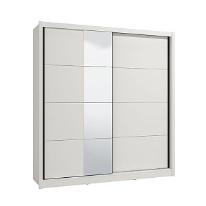 ΝΤΟΥΛΑΠΑ ΜΕ ΚΑΘΡΕΦΤΗ ALBI 205 ΛΕΥΚΟ ΧΡΩΜΑ 205x60x216εκ 11013759
