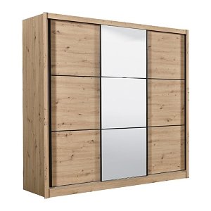 ΝΤΟΥΛΑΠΑ NAVARA ΜΕ ΚΑΘΡΕΦΤΗ 245 OG ARTISAN OAK 242x60x215,5εκ 11008281