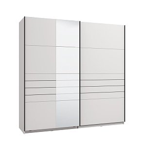 ΝΤΟΥΛΑΠΑ VEYMONT 220 OG h217 ΛΕΥΚΟ ΧΡΩΜΑ 220x61x218εκ 11014157