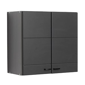 ΝΤΟΥΛΑΠΙ ΚΟΥΖΙΝΑΣ CLAUDIA 60A ΓΚΡΙ CONCRETE-BLACK MATT FOIL 60x30x57εκ 11008685