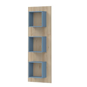 ΡΑΦΙ ΤΟΙΧΟΥ Fylliana VP3 Beech-Denim 58*22*172 864-82-029