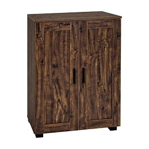 ΠΑΠΟΥΤΣΟΘΗΚΗ Fylliana "Cubo" ΜΕ 4 ΡΑΦΙΑ ΧΡΩΜΑ BROWN OAK 60x33x84εκ 271-226-084