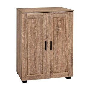 ΠΑΠΟΥΤΣΟΘΗΚΗ Fylliana "Cubo" ΜΕ 4 ΡΑΦΙΑ ΧΡΩΜΑ GREY OAK 60x33x84εκ 271-226-082
