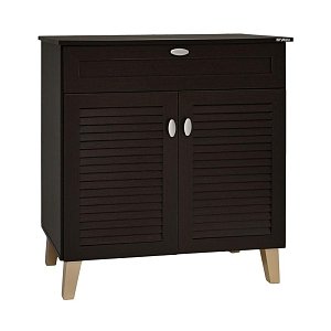 ΠΑΠΟΥΤΣΟΘΗΚΗ Fylliana FP-02 WENGE ΜΕ 4 ΡΑΦΙΑ ΚΑΙ 1 ΣΥΡΤΑΡΙ 77,8x36,8x89,3εκ 932-92-004