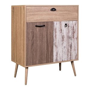 ΠΑΠΟΥΤΣΟΘΗΚΗ Fylliana "Lounge" SONOMA OAK 78x37x92εκ 271-123-062