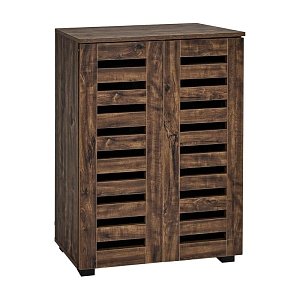 ΠΑΠΟΥΤΣΟΘΗΚΗ Fylliana "Vento" ΜΕ 4 ΡΑΦΙΑ ΧΡΩΜΑ BROWN OAK 60x33x87εκ 271-226-081