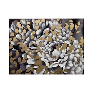 ΠΙΝΑΚΑΣ Fylliana FLOWER ΣΕ ΚΑΜΒΑ ΜΕ ΞΥΛΙΝΟ ΠΛΑΙΣΙΟ 80x2.3x60εκ 148-122-121