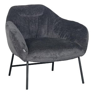 ΠΟΛΥΘΡΟΝΑ Fylliana 0276 ΓΚΡΙ ΥΦΑΣΜΑ 82x79x73εκ 617-124-100