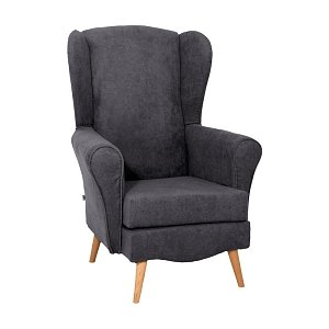 ΠΟΛΥΘΡΟΝΑ Fylliana CLASSIC 24 ΣΚΟΥΡΟ ΓΚΡΙ ΥΦΑΣΜΑ 80x80x114εκ 872-92-014