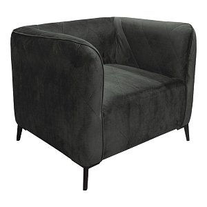 ΠΟΛΥΘΡΟΝΑ Fylliana Cube ΑΝΘΡΑΚΙ ΧΡΩΜΑ 80x72x70εκ 831-122-831