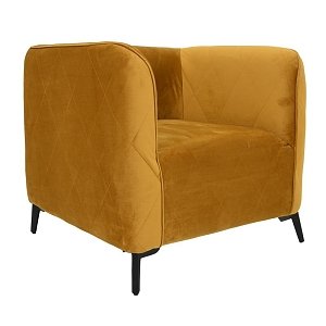 ΠΟΛΥΘΡΟΝΑ Fylliana Cube ΚΙΤΡΙΝΟ ΧΡΩΜΑ 80x72x70εκ 831-122-829