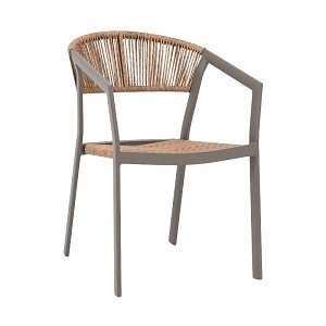 ΠΟΛΥΘΡΟΝΑ ΚΗΠΟΥ Fylliana DJENNE ΚΑΦΕ ΧΡΩΜΑ 57x61x81εκ 0043-124-007