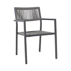 ΠΟΛΥΘΡΟΝΑ ΚΗΠΟΥ Fylliana LESOTO ΓΚΡΙ ΧΡΩΜΑ 57x61x83εκ 0043-124-006