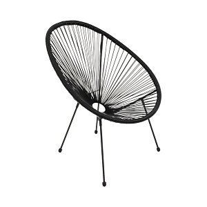 ΠΟΛΥΘΡΟΝΑ ΚΗΠΟΥ Fylliana MORENA ΜΑΥΡΟ ΧΡΩΜΑ 70x74x85εκ 327-124-124