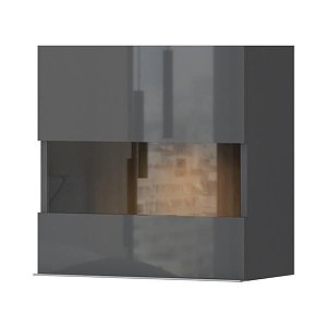 ΡΑΦΙ ΤΟΙΧΟΥ Antarctic ΑΝΘΡΑΚΙ ΛΑΚΑ 55x29x56εκ 864-122-058