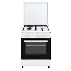SILIFO SF6197CFMW Κουζίνα Μικτή 60cm Λευκό (4 Έτη Εγγύηση)