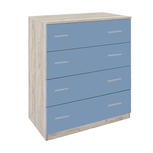 ΣΥΡΤΑΡΙΕΡΑ Fylliana Smile GREY OAK - ΜΠΛΕ 80*45*90 886-121-022