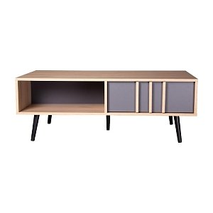 ΤΡΑΠΕΖΑΚΙ ΣΑΛΟΝΙΟΥ Fylliana Industry Sonoma-Grey 110x60x40εκ 271-122-051