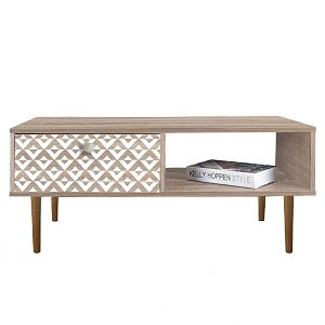ΤΡΑΠΕΖΑΚΙ ΣΑΛΟΝΙΟΥ Fylliana "Home" SONOMA 100x50x42.5εκ 271-121-031