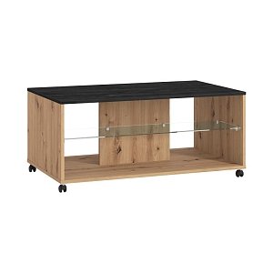 ΤΡΑΠΕΖΑΚΙ ΣΑΛΟΝΙΟΥ NORTE ARTISAN OAK-CARBON 101x60x45εκ 11011188