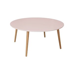 ΤΡΑΠΕΖΑΚΙ ΣΑΛΟΝΙΟΥ ΣΤΡΟΓΓΥΛΟ Fylliana  F90 MACCHIATO 90x90x45εκ 863-220-048