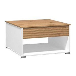 ΤΡΑΠΕΖΑΚΙ ΣΑΛΟΝΙΟΥ TARANTO ΛΕΥΚΟ-ARTISAN 80x80x45εκ 11013076