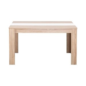 ΤΡΑΠΕΖΙ ΤΡΑΠΕΖΑΡΙΑΣ DOMUS 135 SONOMA OAK-ΛΕΥΚΟ 135x81x75εκ 11014771