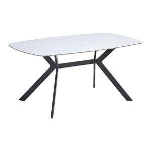 ΤΡΑΠΕΖΙ ΤΡΑΠΕΖΑΡΙΑΣ Fylliana FL202 ΛΕΥΚΟ ΧΡΩΜΑ 130x80x75εκ 635-124-004