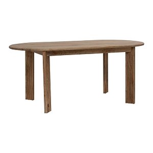 ΤΡΑΠΕΖΙ ΤΡΑΠΕΖΑΡΙΑΣ Fylliana Bhopal GOLDEN BROWN ΧΡΩΜΑ 180x90x76εκ 938-223-005