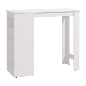 ΤΡΑΠΕΖΙ ΤΡΑΠΕΖΑΡΙΑΣ VALENCE ΛΕΥΚΟ 120x50x105εκ 11012238