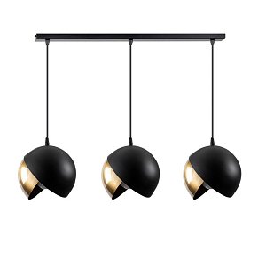 ΤΡΙΦΩΤΟ Fylliana 219 ΜΑΥΡΟ-ΧΡΥΣΟ 60x20x80εκ E27 892-221-008