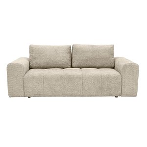 ΤΡΙΘΕΣΙΟΣ ΚΑΝΑΠΕΣ Fylliana Carmen ΚΡΕΜ ΥΦΑΣΜΑ 226x102x89εκ 831-225-989