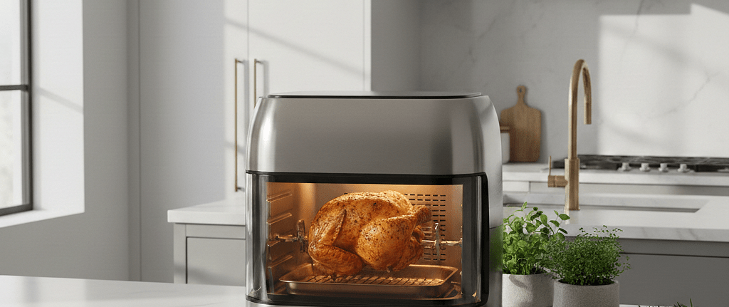 MultiHome Air Fryer τύπου φούρνου με ολόκληρο κοτόπουλο